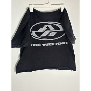 The Weeknd Black Logo Short Sleeve Tee